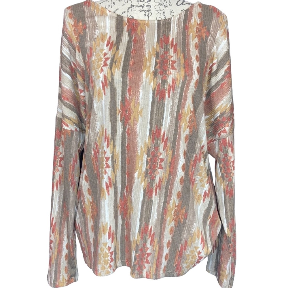 BOHO LONG SLEEVE TOP